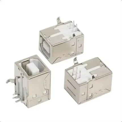 Puerto Conector Usb Tipo B Hembra De 4 Pines Para Impresora