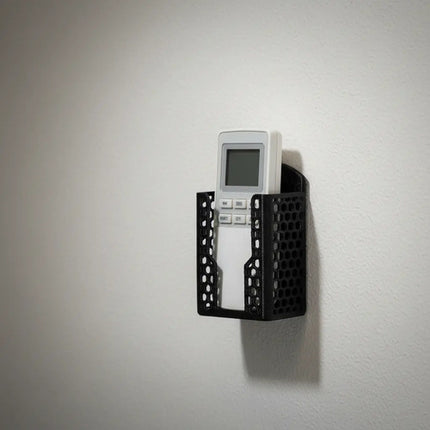 Soporte Para Control Remoto Aire Acondicionado Negro Impre3d