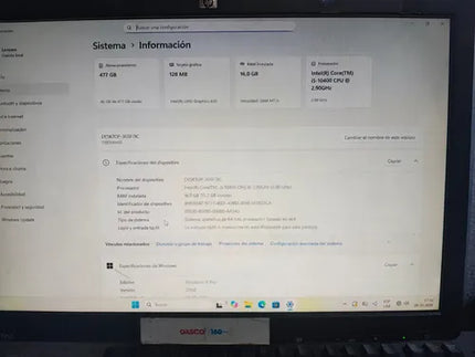 Lenovo V50s Core i5-10400 10ª Gen 16 GB RAM SSD M.2 480 GB Wi-Fi