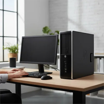 Computador Hp Core I7 16gb Ssd 240gb + Monitor 19  Wifi