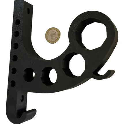 Soporte Para Casco Motocicleta Grande Calidad Premium 3d