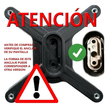 Adaptador Vesa Para Monitores Msi Optix G24c, G27c Y Mas 3d
