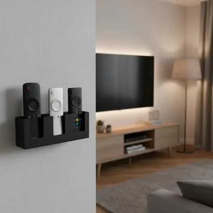 Soporte Pared Muro Triple Control Remoto Impreso 3d  Calidad