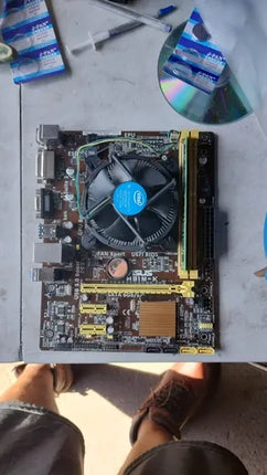 Kit Placa Madre Asus H81m-k  Intel Core I7 4ta 8gb Ram Ddr3