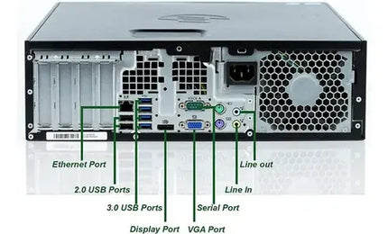 Pc Computador Hp Core I3  4gb Disco 500gb Wifi Oficina