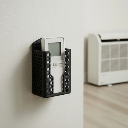 Soporte Para Control Remoto Aire Acondicionado Negro Impre3d