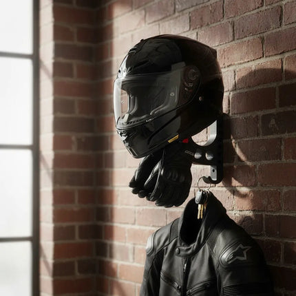 Soporte Para Casco Motocicleta Grande Calidad Premium 3d