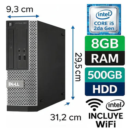 Dell Optiplex  390  Intel Core I5 8gb  500gb  Con Hdmi