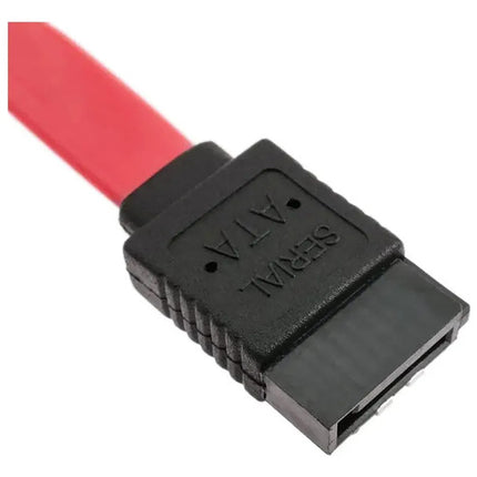 Cable Sata Datos Pc Placa Madre Disco Duro Rojo Calidad