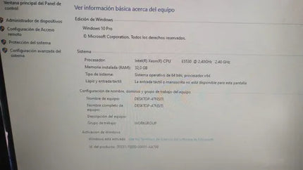 Hp Workstation Z600 | Xeon E5530 | 32gb Ram | 480gb Ssd + 1t
