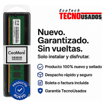 Memoria Ram Ddr3 4gb 1333mhz Ceamere U-dimm 1.5v