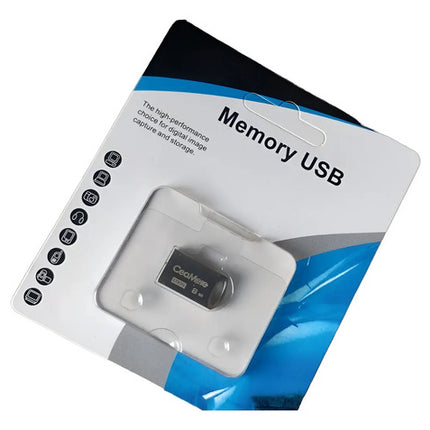 Pendrive Nano Ceamere  8gb Usb 2.0 Flash Usb Metalico
