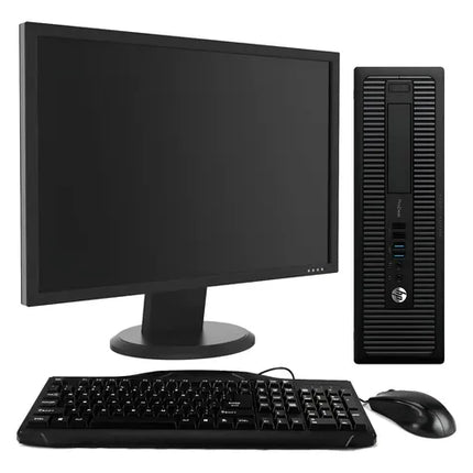 Kit Computador Hp Intel I3 16 Gb 240 Gb Ssd Monitor 19  Wifi