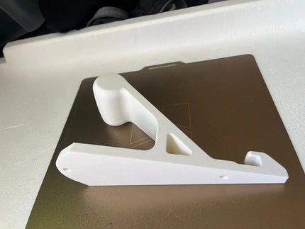 Soporte Pared Para Casco De Moto Y Bicicleta 3d Blanco