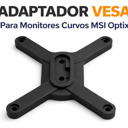 Adaptador Vesa Para Monitores Msi Optix G24c, G27c Y Mas 3d