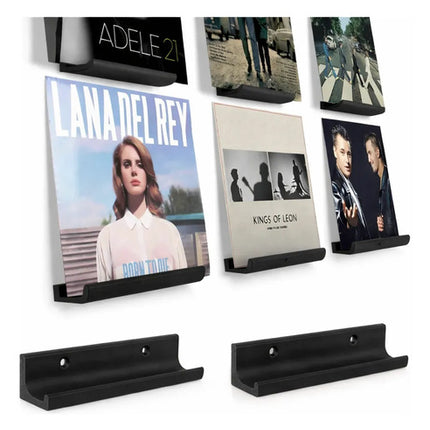 Soporte De Pared Para Almacenamiento De Discos De Vinilo 3d