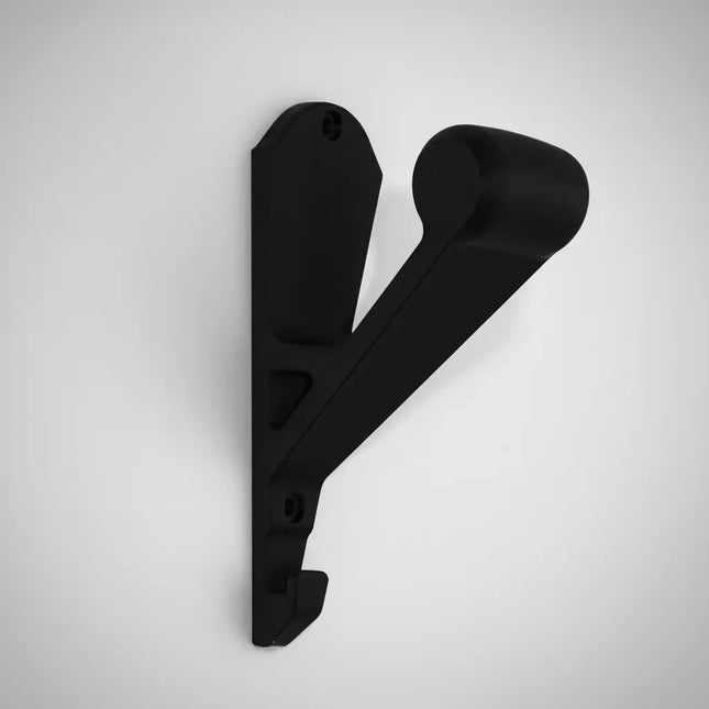 Soporte Pared Para Casco De Moto Y Bicicleta 3d Negro
