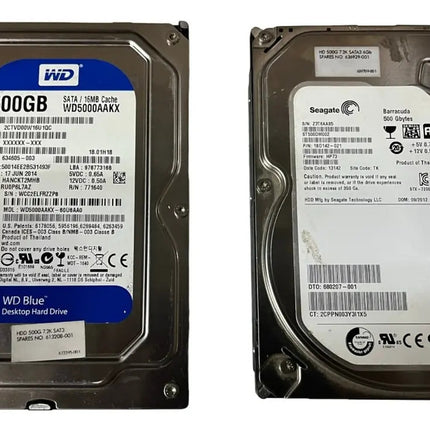 Discos Duros 500 Gb  Sata  Para Pc O Dvr Al 100% Tecnousados