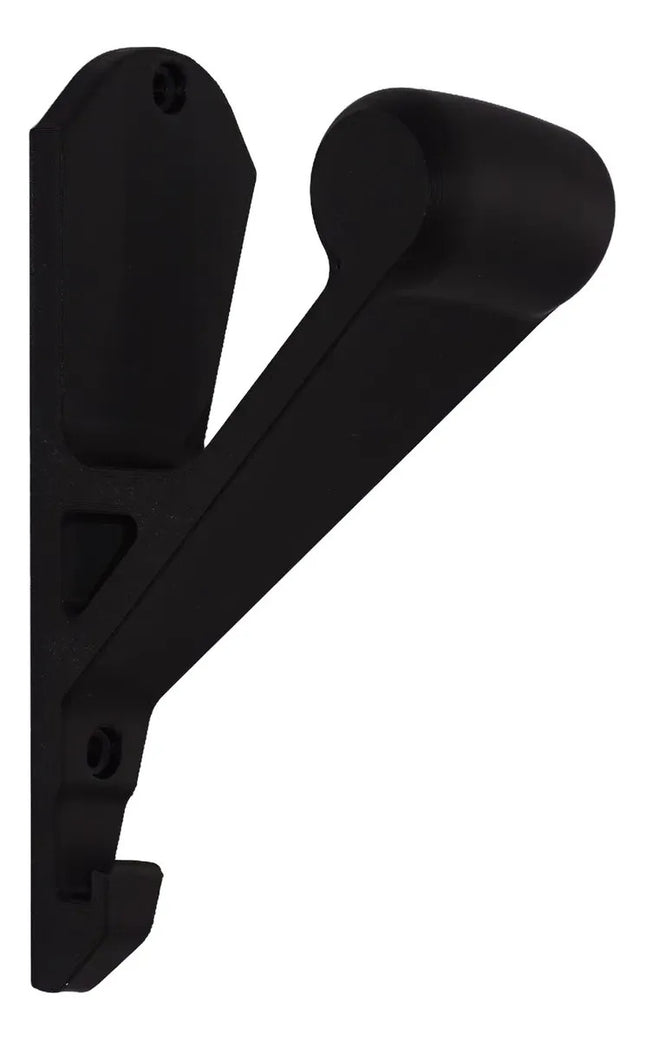 Soporte Pared Para Casco De Moto Y Bicicleta 3d Negro
