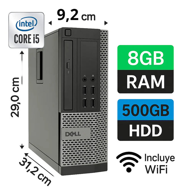 Potente Computador  Core I5 Tercera Gen  8gb Disco 500gb