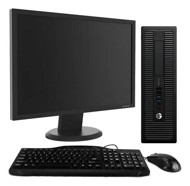 Kit Computador Hp Intel I3 16 Gb 240 Gb Ssd Monitor 19  Wifi