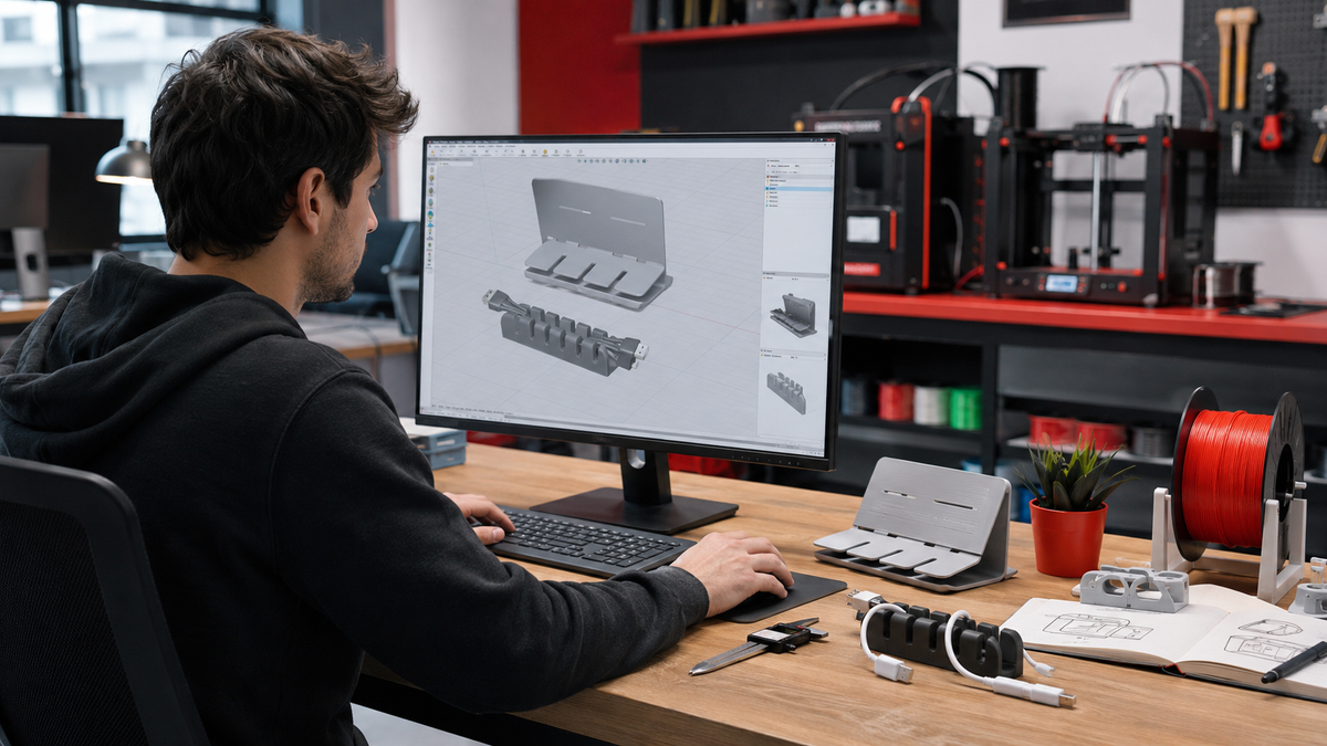 Diseño funcional de un producto para impresión 3D