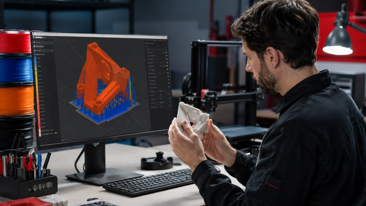 Preparación y laminado del modelo para impresión 3D